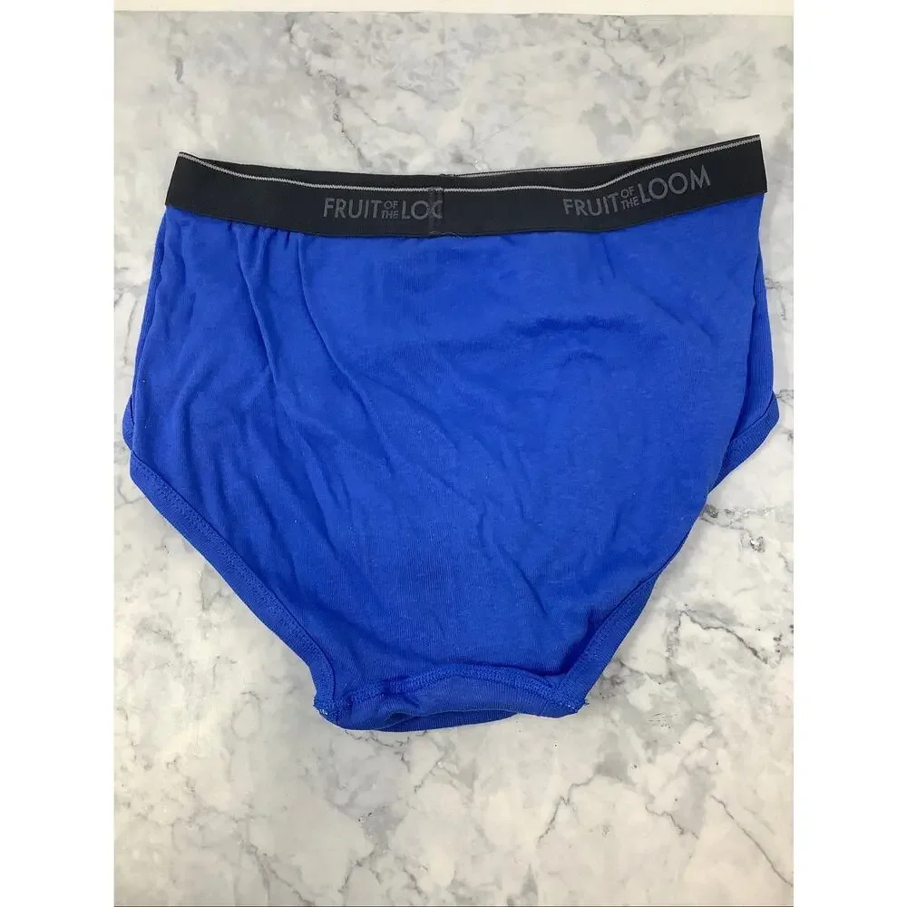 Fruit of the Loom Men's Large Assorted 5 Pack Fashion Briefs Underwear OS6-32 - Picture 5 of 5